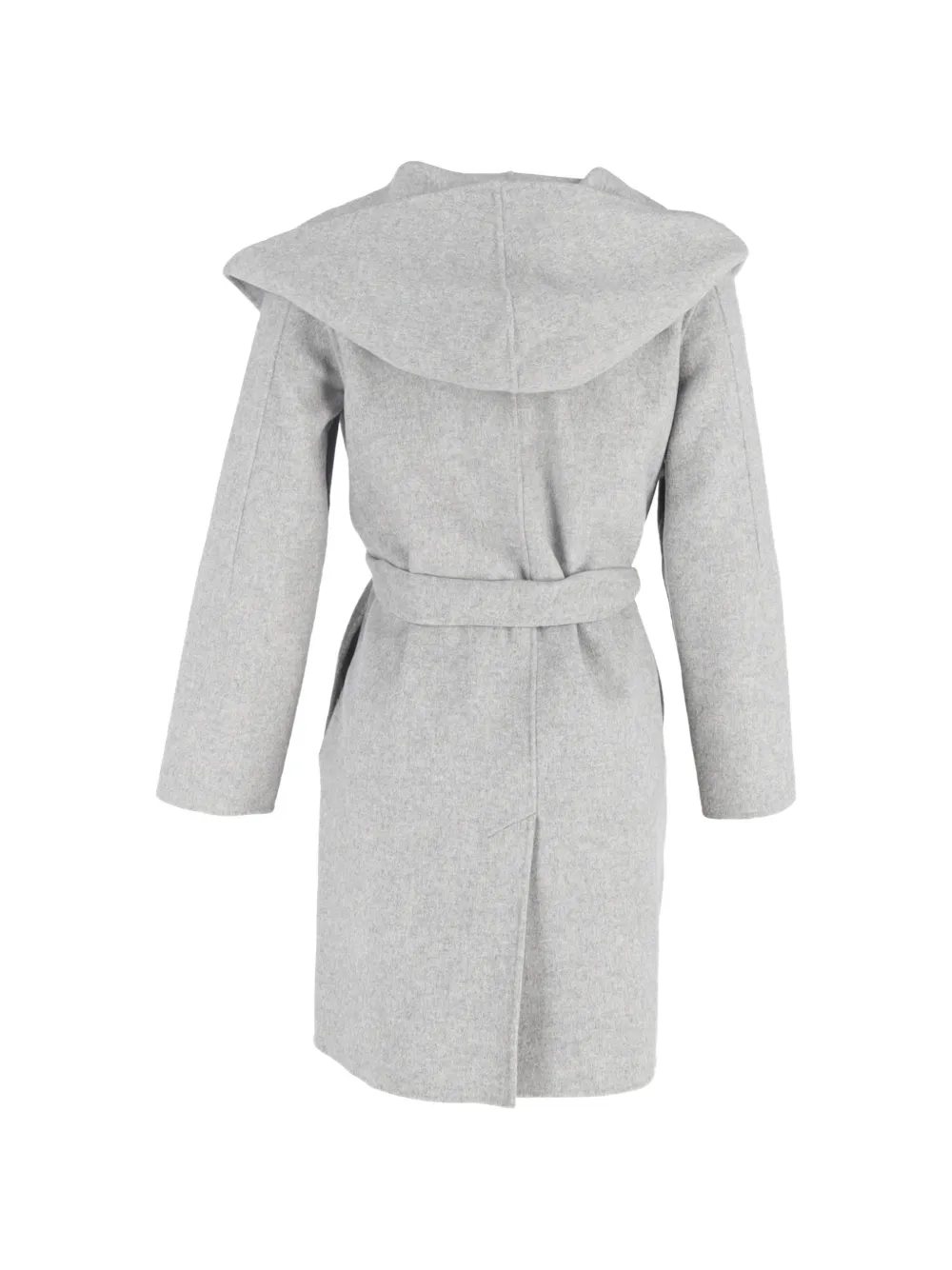 Weekend Max Mara hooded belt coat - Grijs