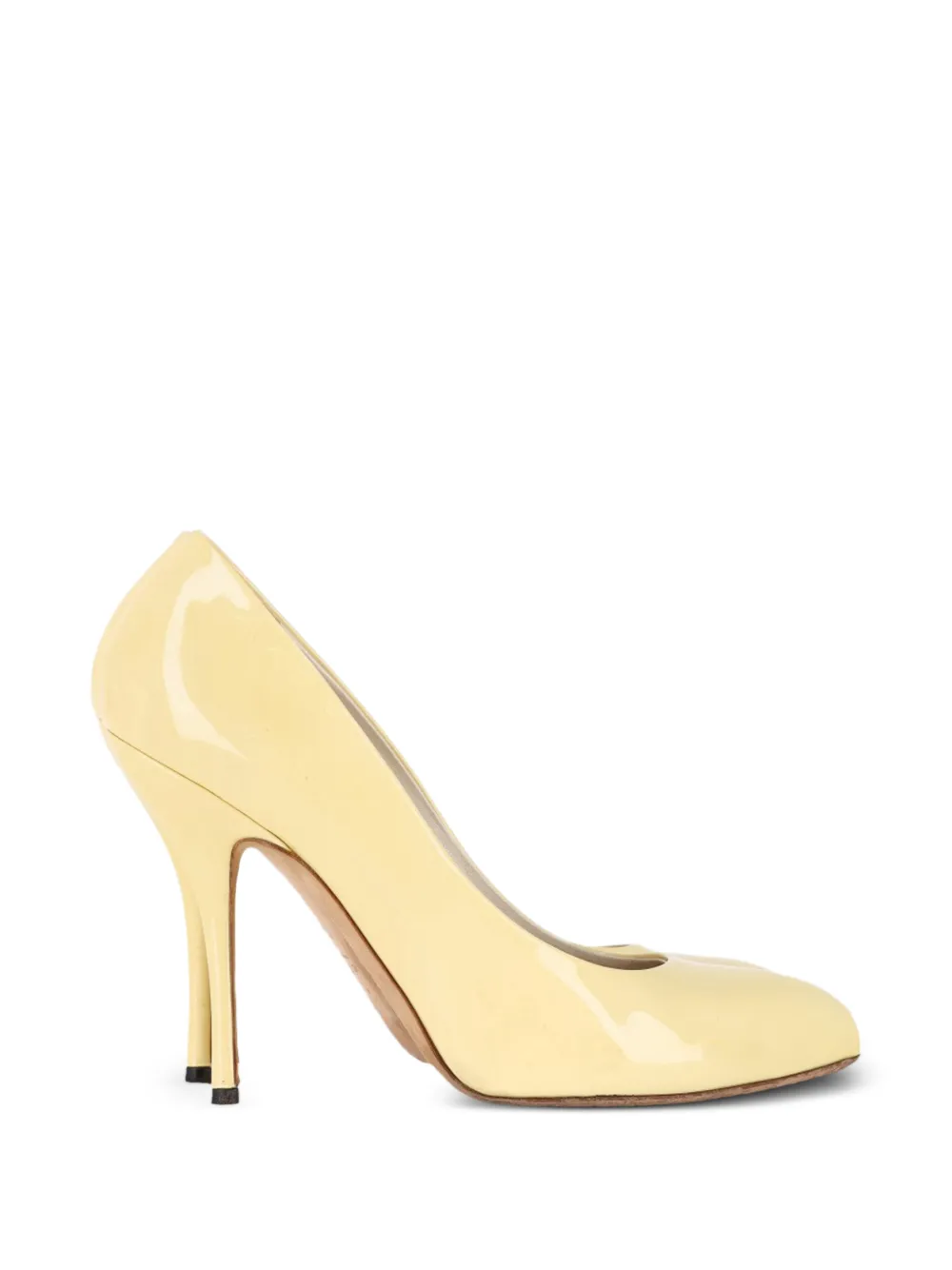 Gucci Pre-Owned pointed-toe heeled pumps - Giallo