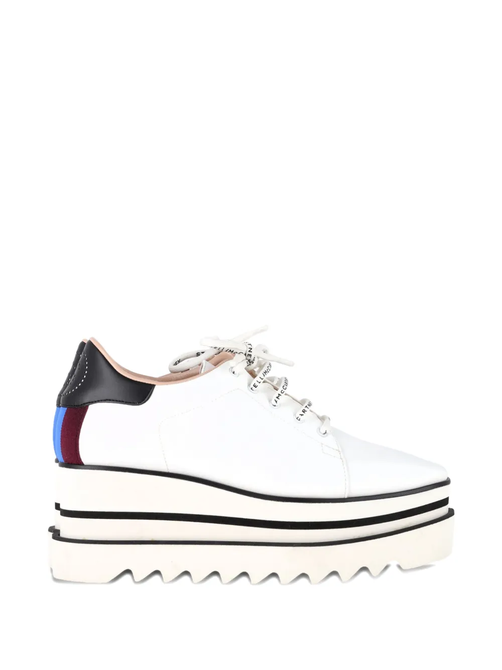 Stella McCartney Pre-Owned Elyse platform sneakers - Bianco