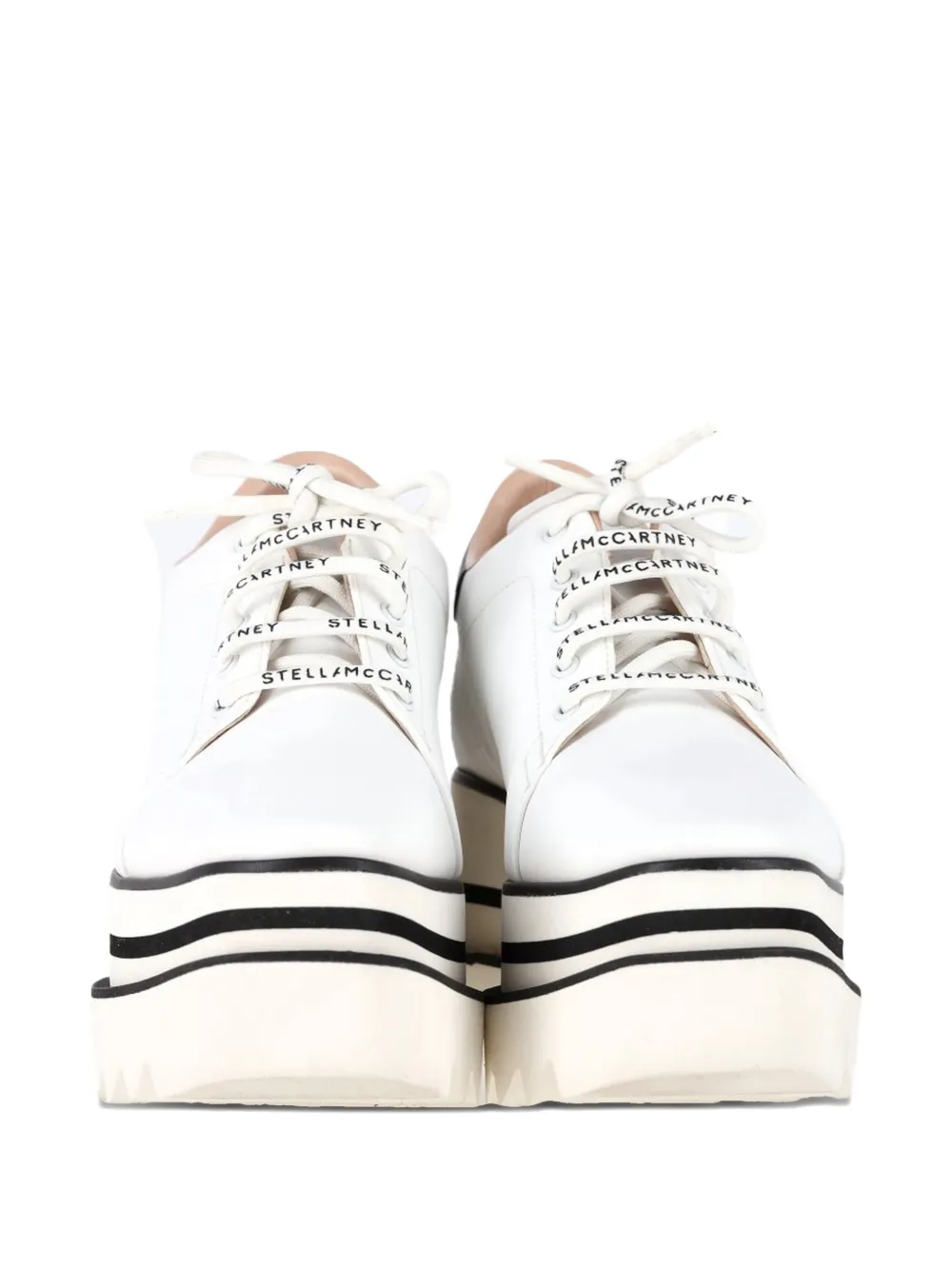 Stella McCartney Pre-Owned Elyse platform sneakers - Wit