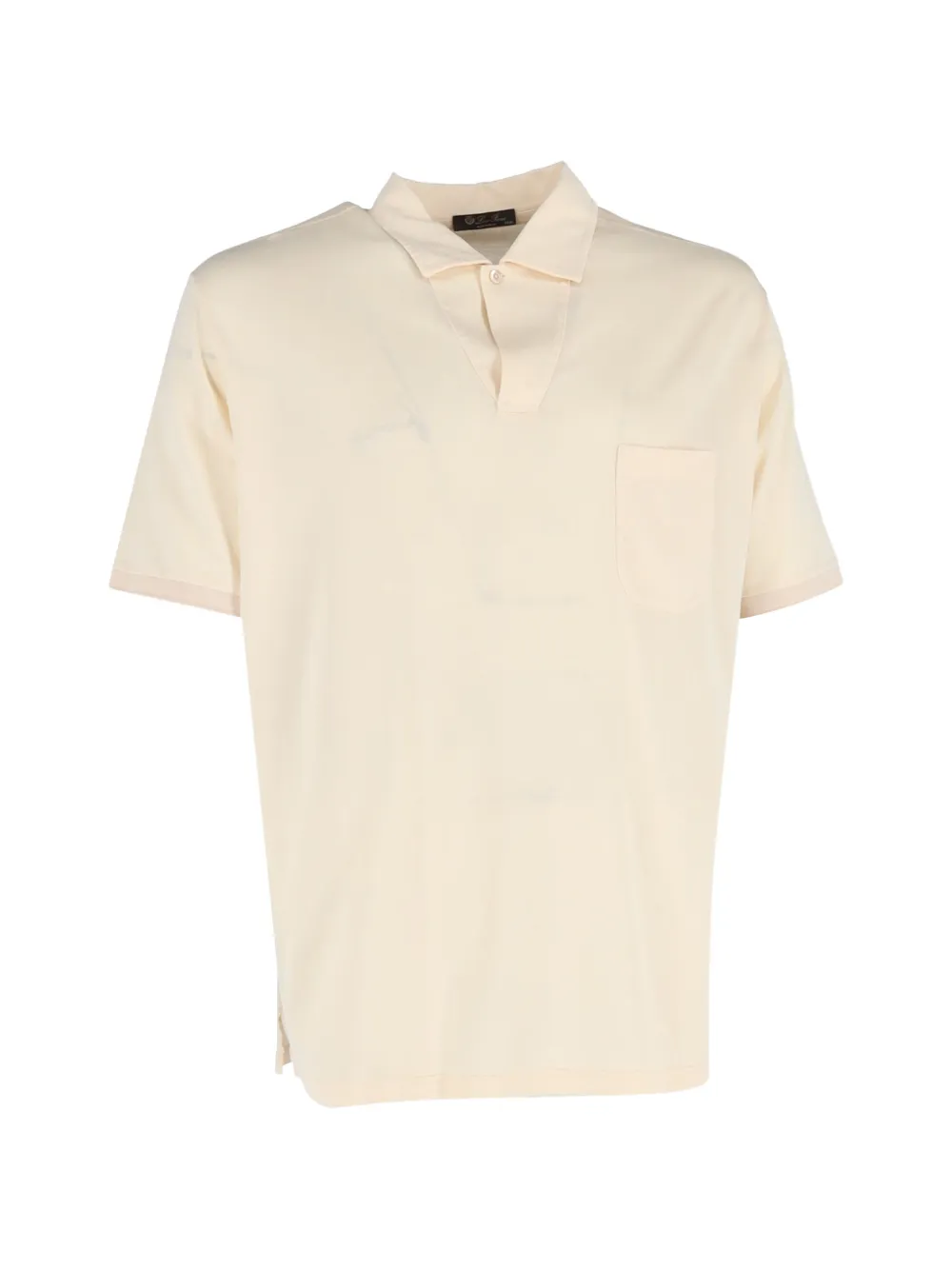 Loro Piana Pre-Owned pocket short-sleeve polo shirt - Toni neutri