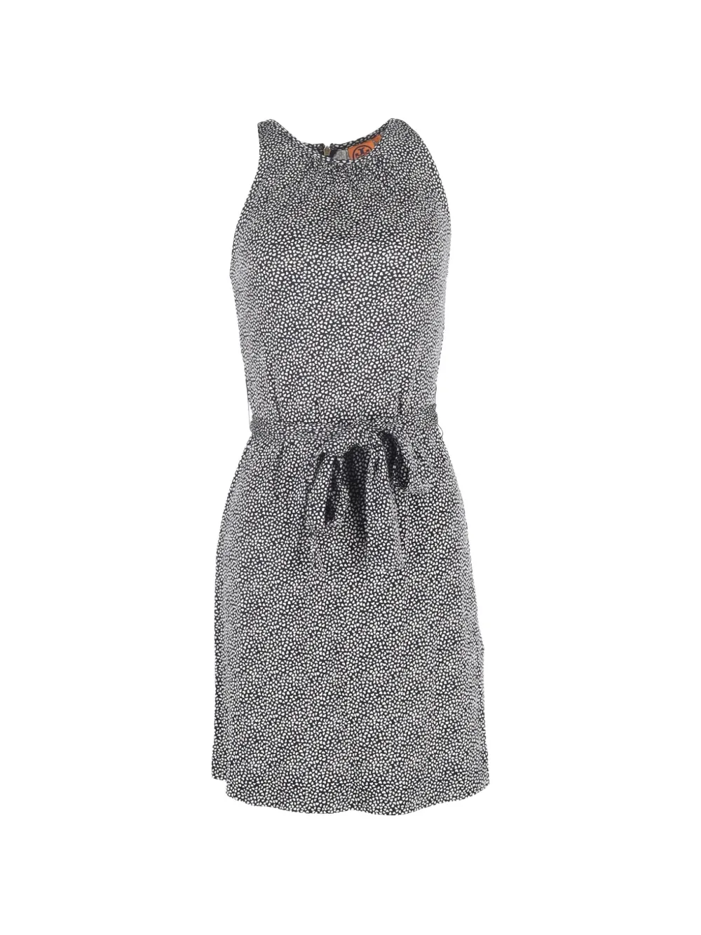 Tory Burch printed belted mini dress - Nero