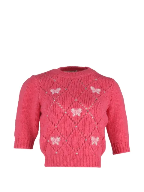 Alessandra Rich embellished sweater