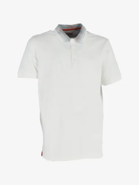 Missoni Pre-Owned Zigzag collar polo shirt