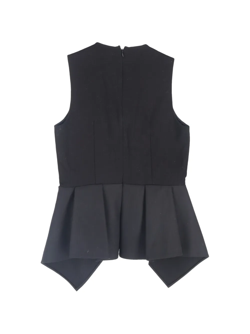  Marni Pre-owned Peplum Sleeveless Top - Black 