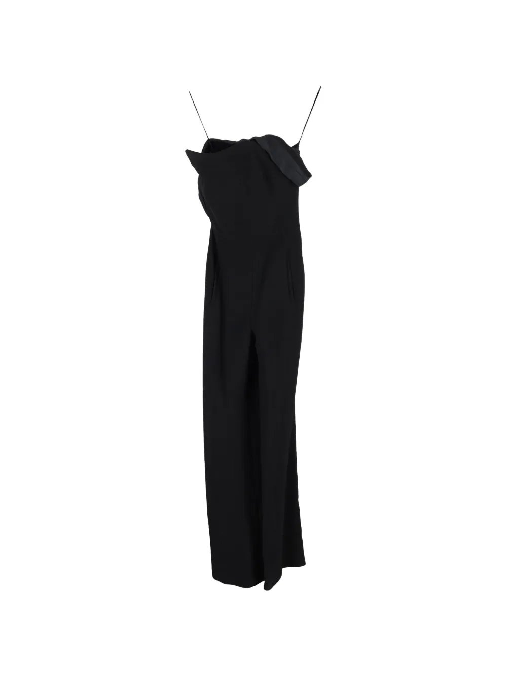 Roland Mouret sleeveless wide-leg jumpsuit - Nero