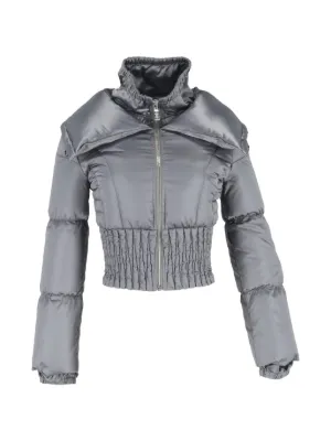 Veste Vintage Années 90 London Fog - Couleur Sarcelle, épaules En Cuir - Taille M