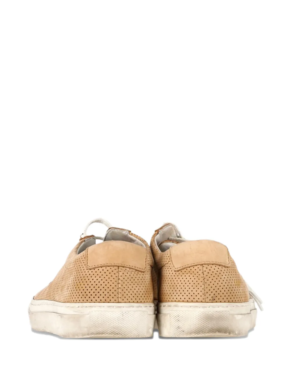 Common Projects perforated leather sneakers - Beige
