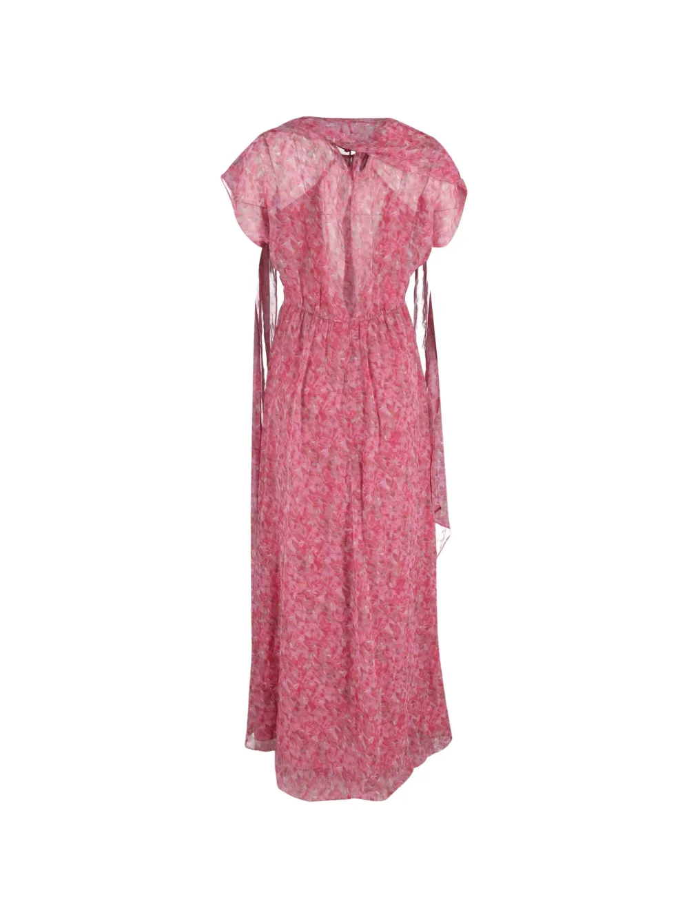 Max Mara Novak short-sleeve max dress - Roze