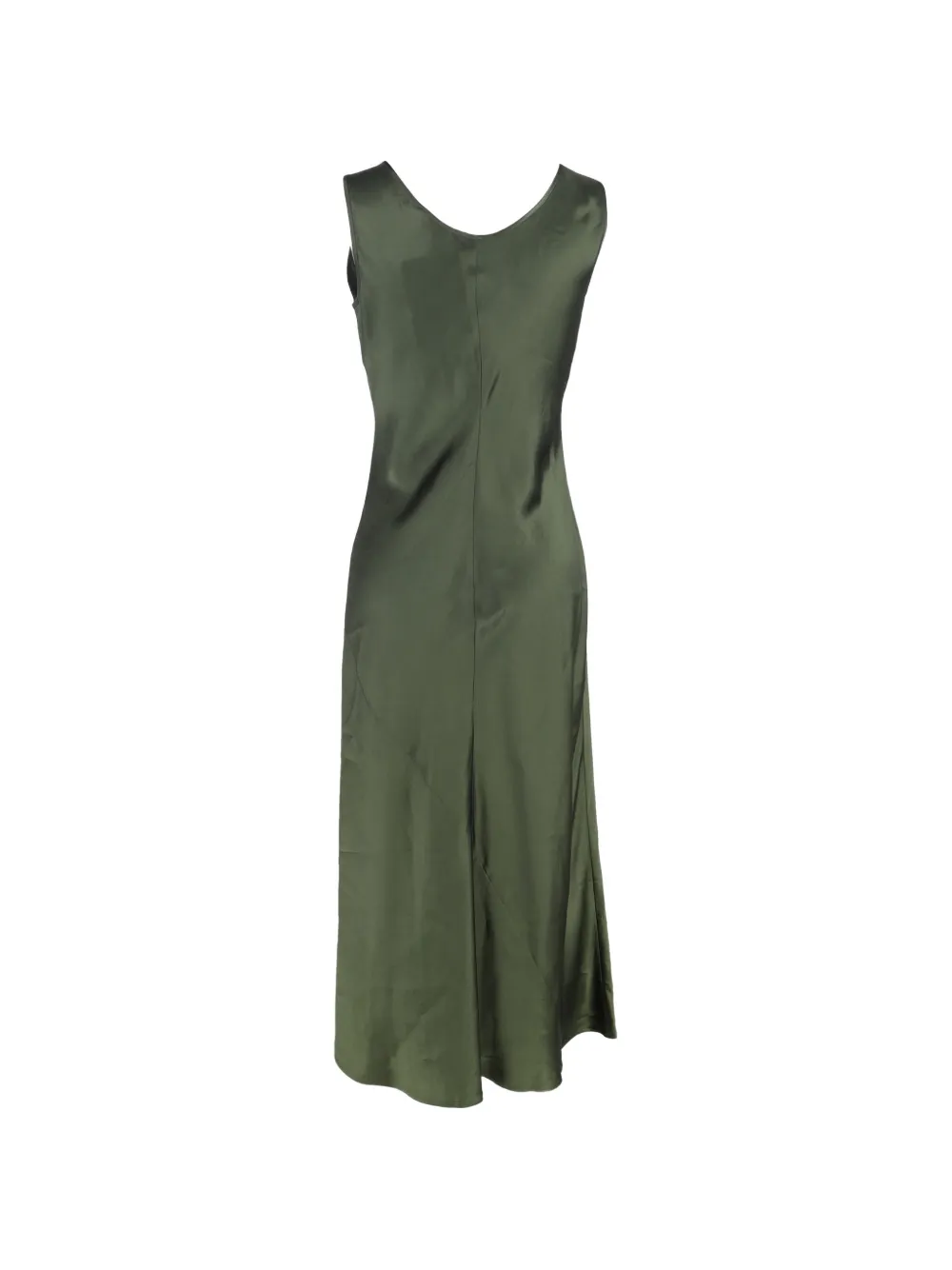 Max Mara Ares sleeveless midi slip dress - Groen