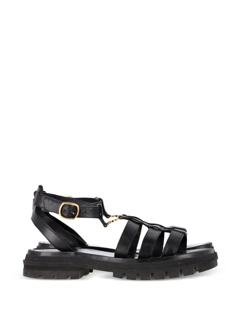 Celine Pre-Owned Gladiator lug-sole sandals – Black