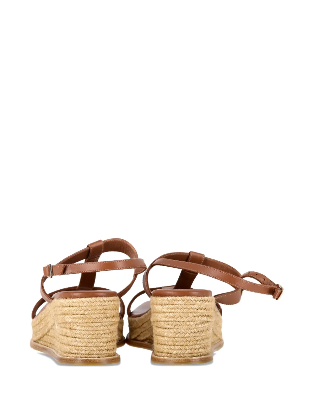 Jimmy Choo Pre-Owned Theia wedge sandals - Bruin