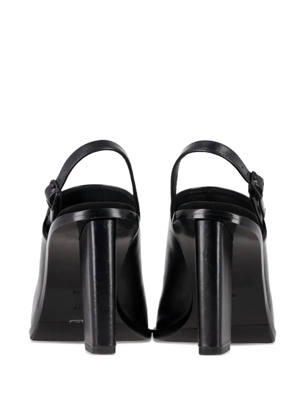Pre-Owned Alexander Wang 2022 Cole slingback heeled sandals - Zwart