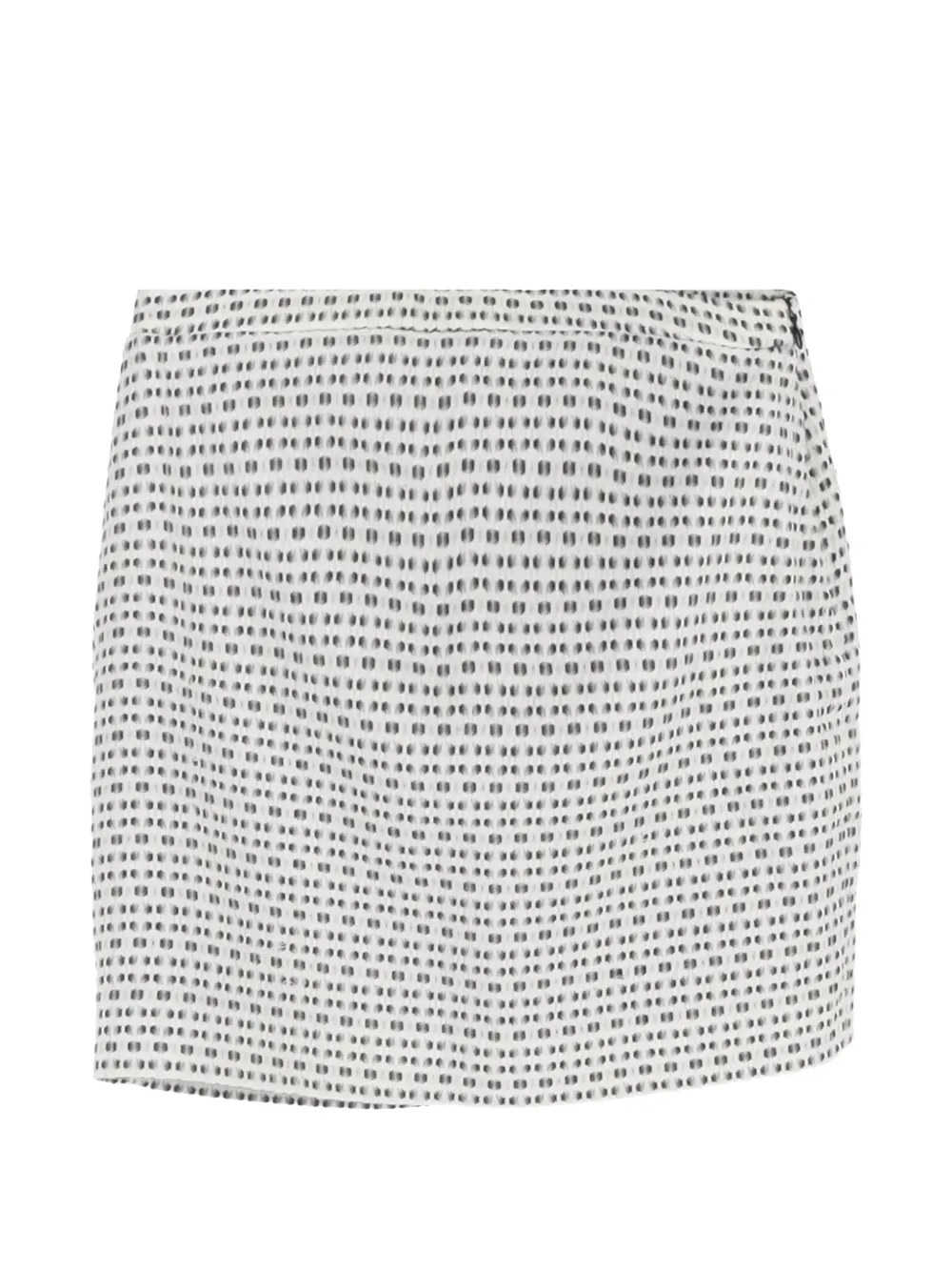 JOSEPH knitted-pattern mini skirt - Wit