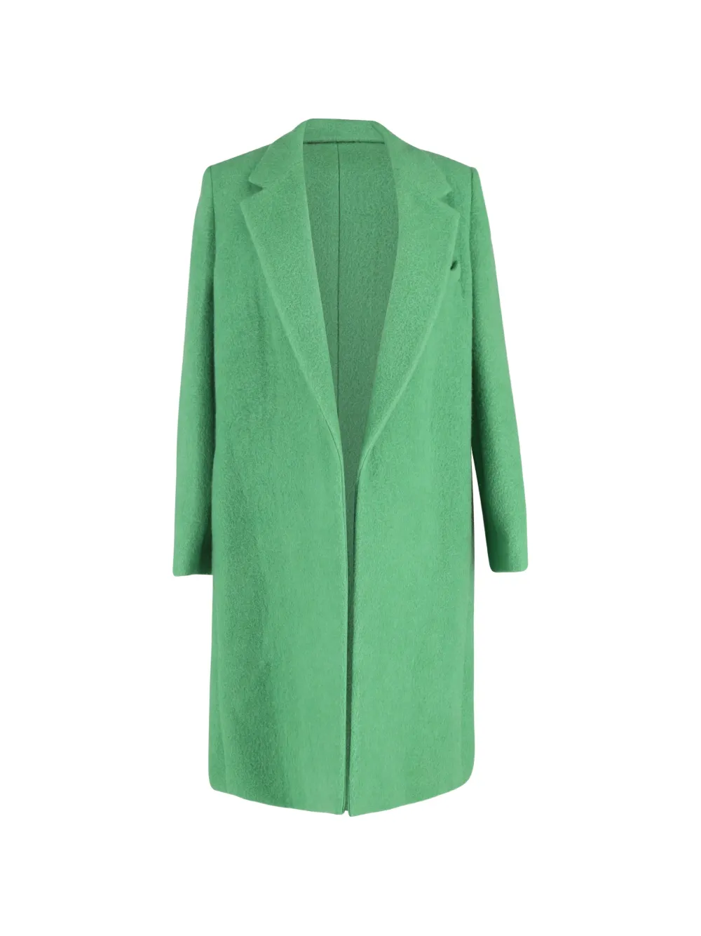 The Row Pre-Owned open coat - Groen