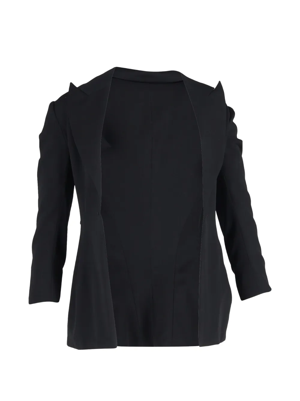 Yohji Yamamoto Pre-Owned single-breasted blazer - Nero