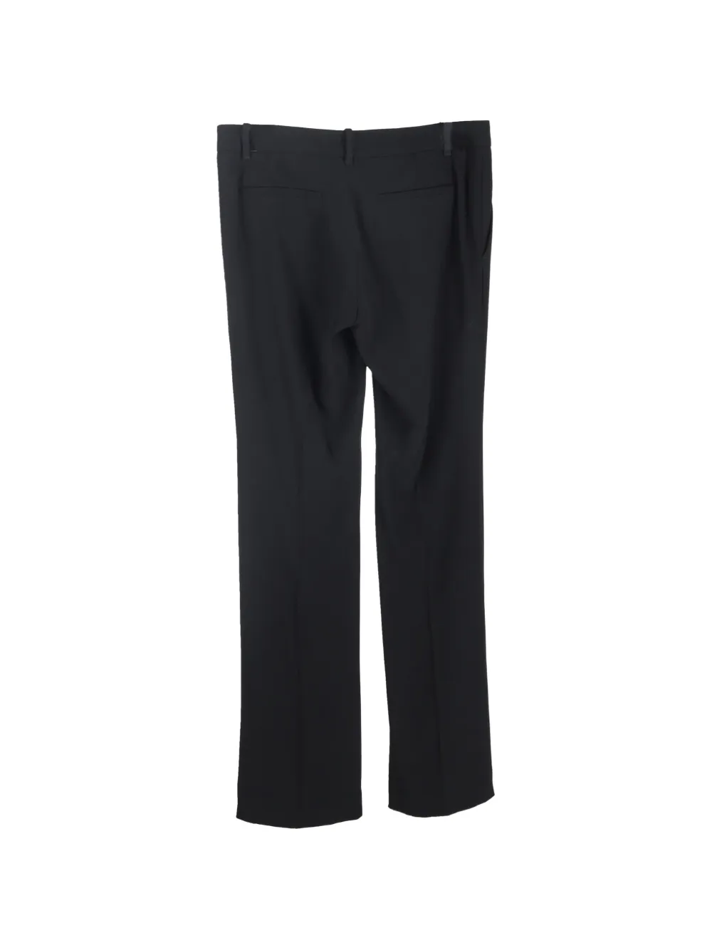 Gucci Pre-Owned flat-front tailored trousers - Zwart