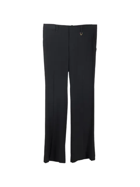 Gucci Pre-Owned flat-front tailored trousers