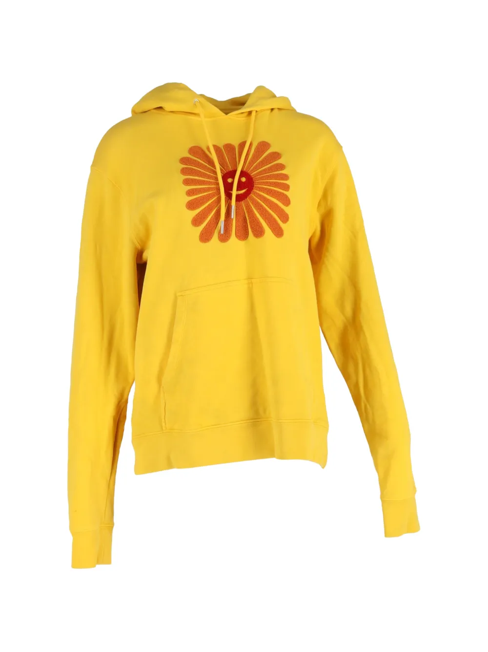 SANDRO long-sleeve hoodie - Giallo