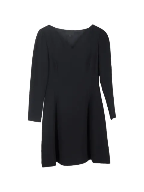 Theory vestido corto con cuello en V