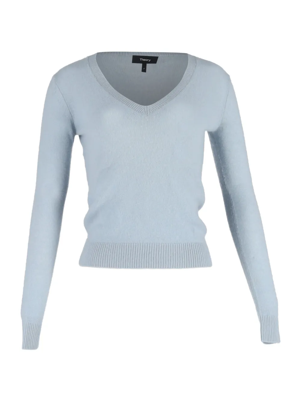 Theory V-neck knitted sweater - Blu