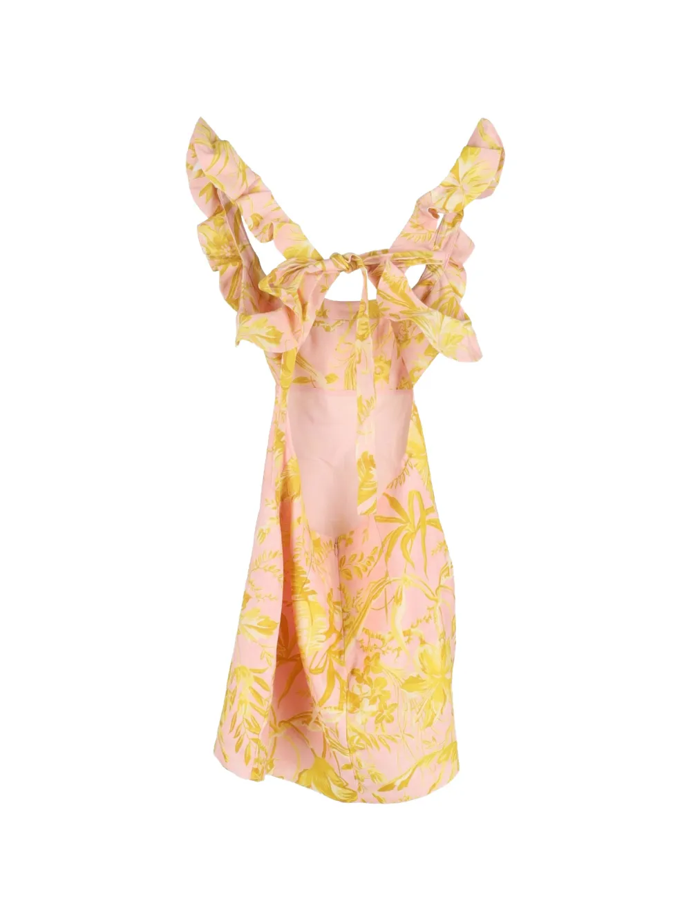 ZIMMERMANN floral-print mini dress - Roze