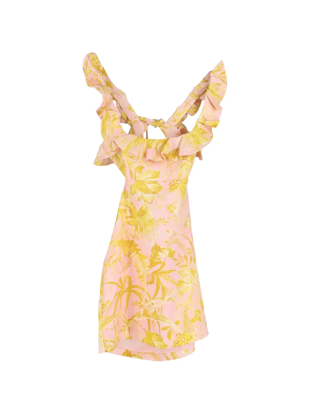 ZIMMERMANN floral-print mini dress - Rosa