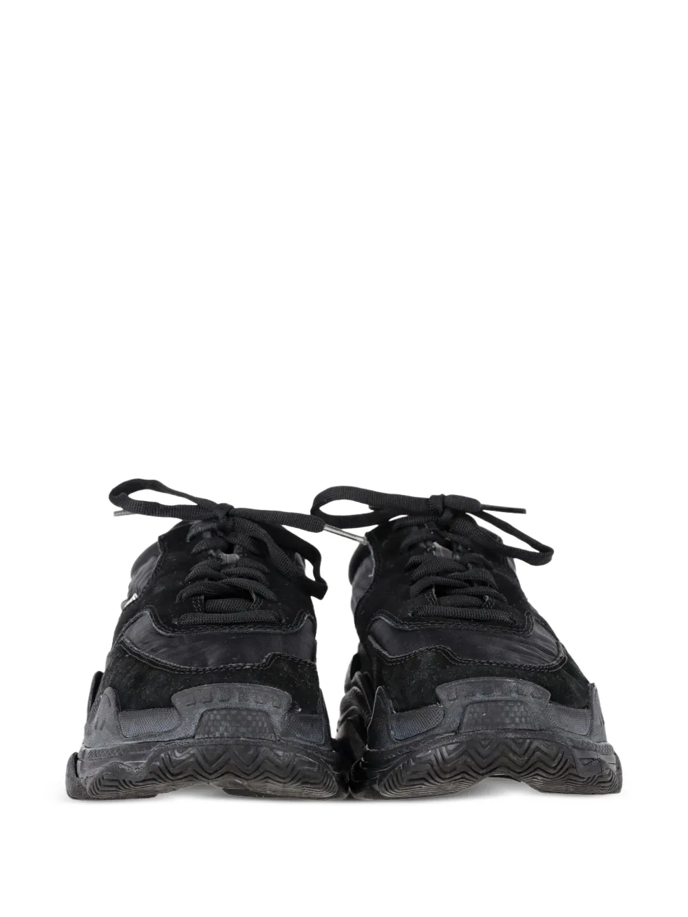 Balenciaga Pre-Owned Triple S lace-up sneakers - Zwart