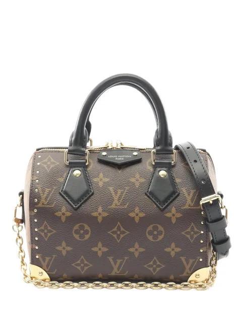 Louis Vuitton Pre-Owned 2021-2025 Monogram Speedy Trunk 20 satchel