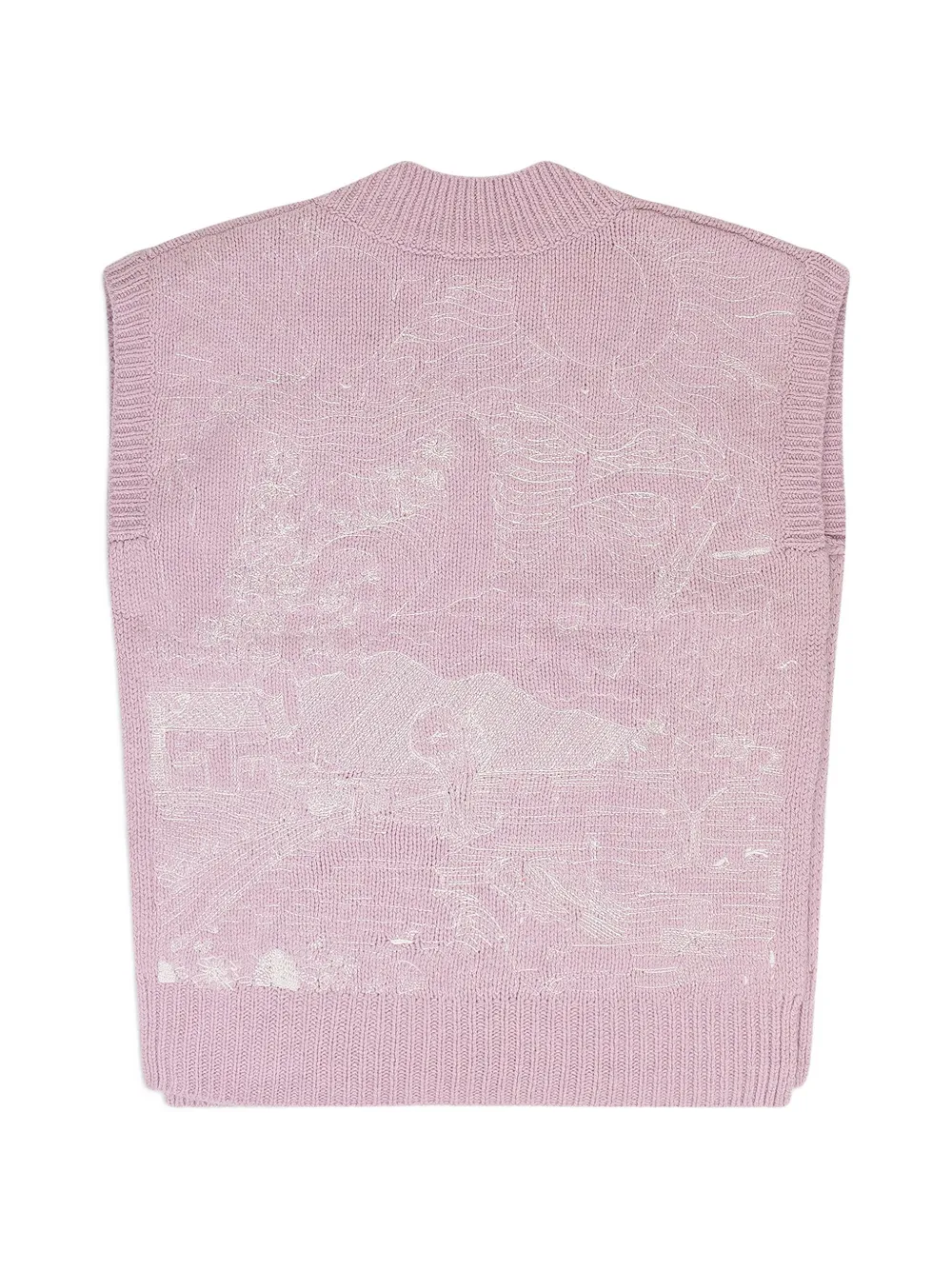 Who Decides War V-neck vest - Roze