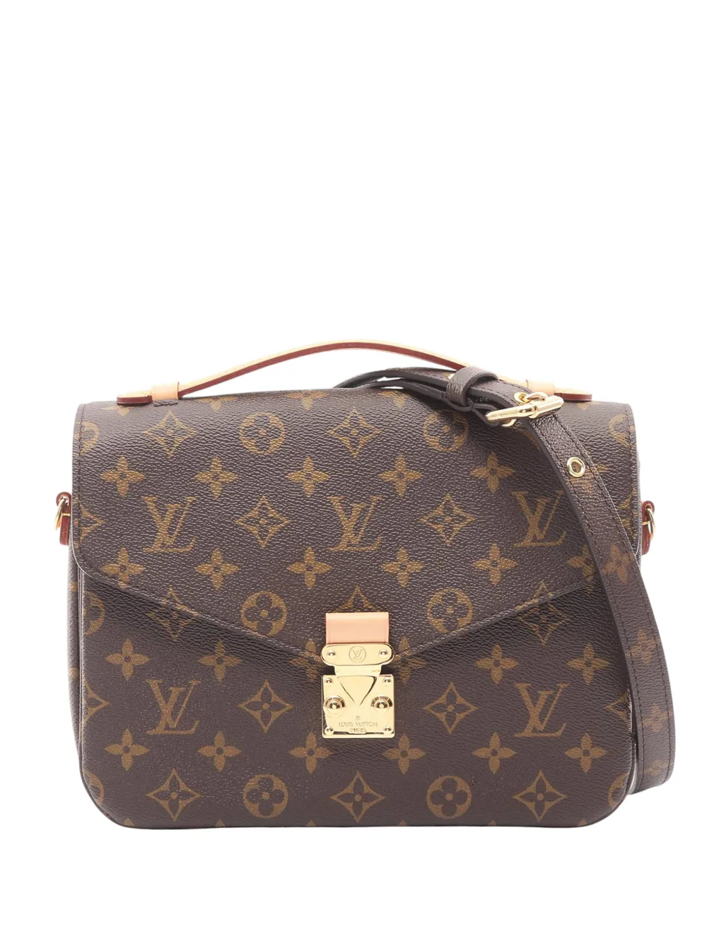 Louis Vuitton Pre-Owned 2020 Monogram Pochette Metis satchel - Marrone