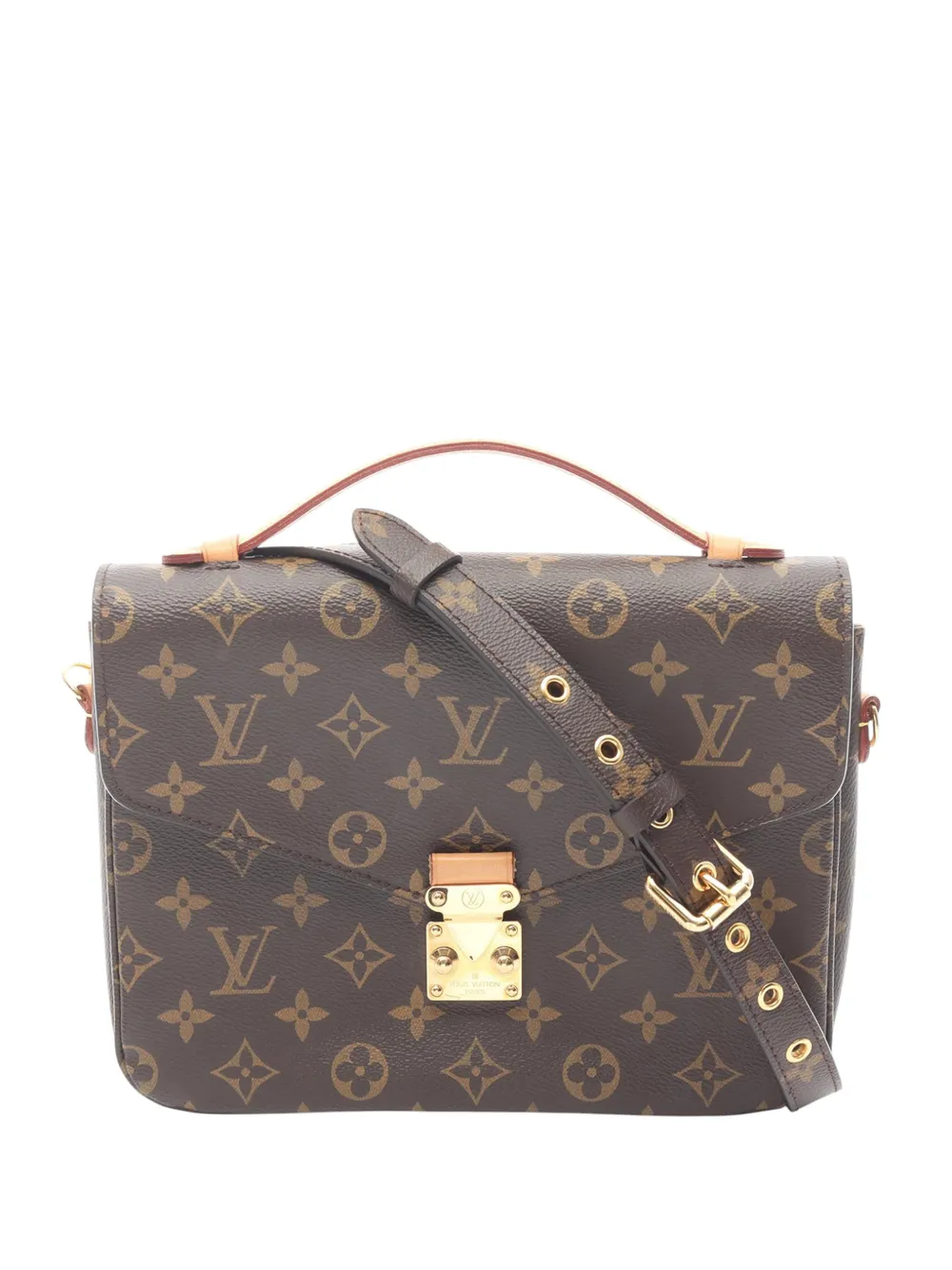 Louis Vuitton Pre-Owned 2018 Monogram Pochette Metis satchel - Marrone