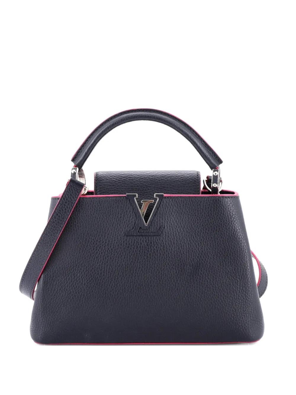 Louis Vuitton Pre-Owned Borsa a tracolla Capucines BB in pelle - Nero