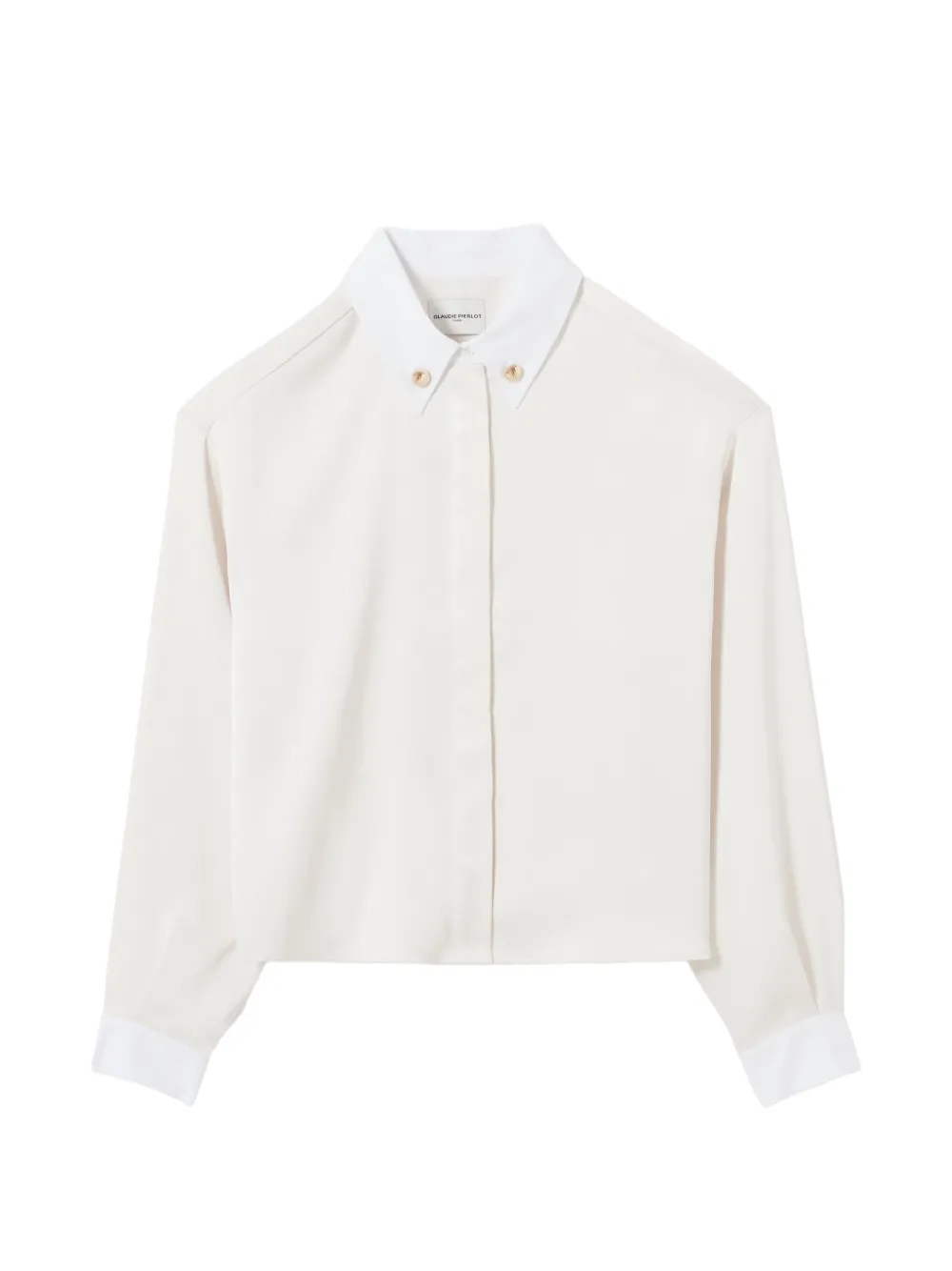 Claudie Pierlot dual-colour shirt - Toni neutri