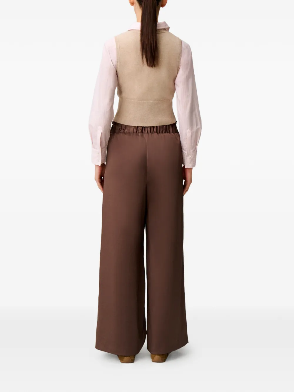 Claudie Pierlot Elastische broek Bruin