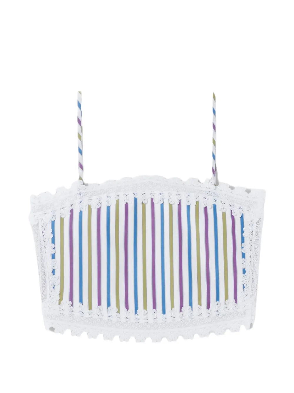 Claudie Pierlot Top a righe - Bianco