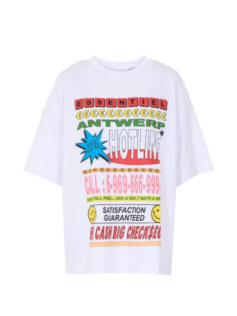 Essentiel Antwerp printed crew-neck T-shirt