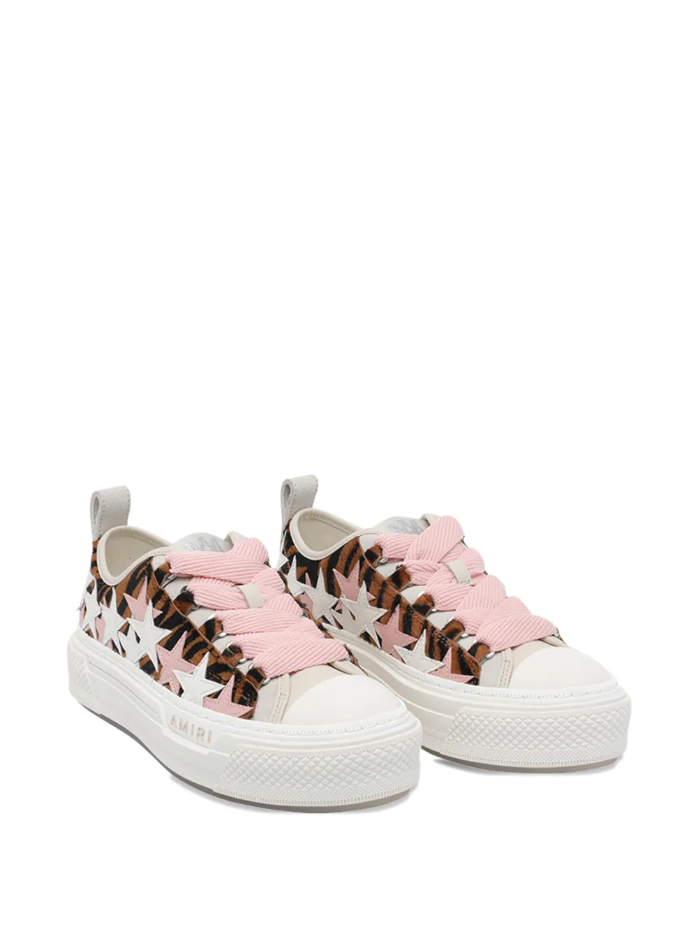 AMIRI Court Low zebra-print sneakers Bruin