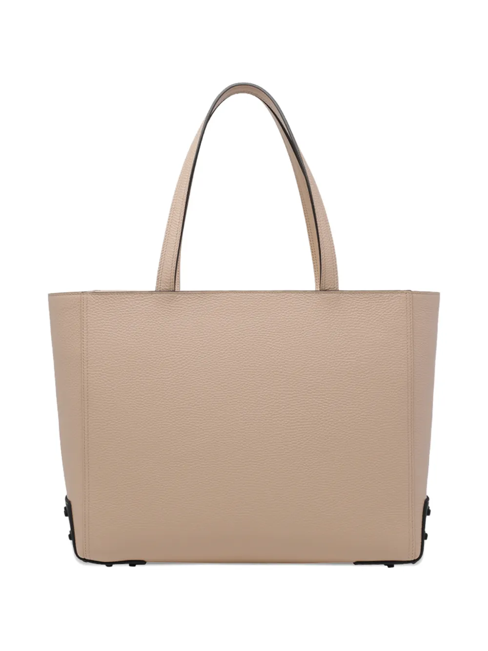 Tod's gommino zipped leather shoulder bag - Beige