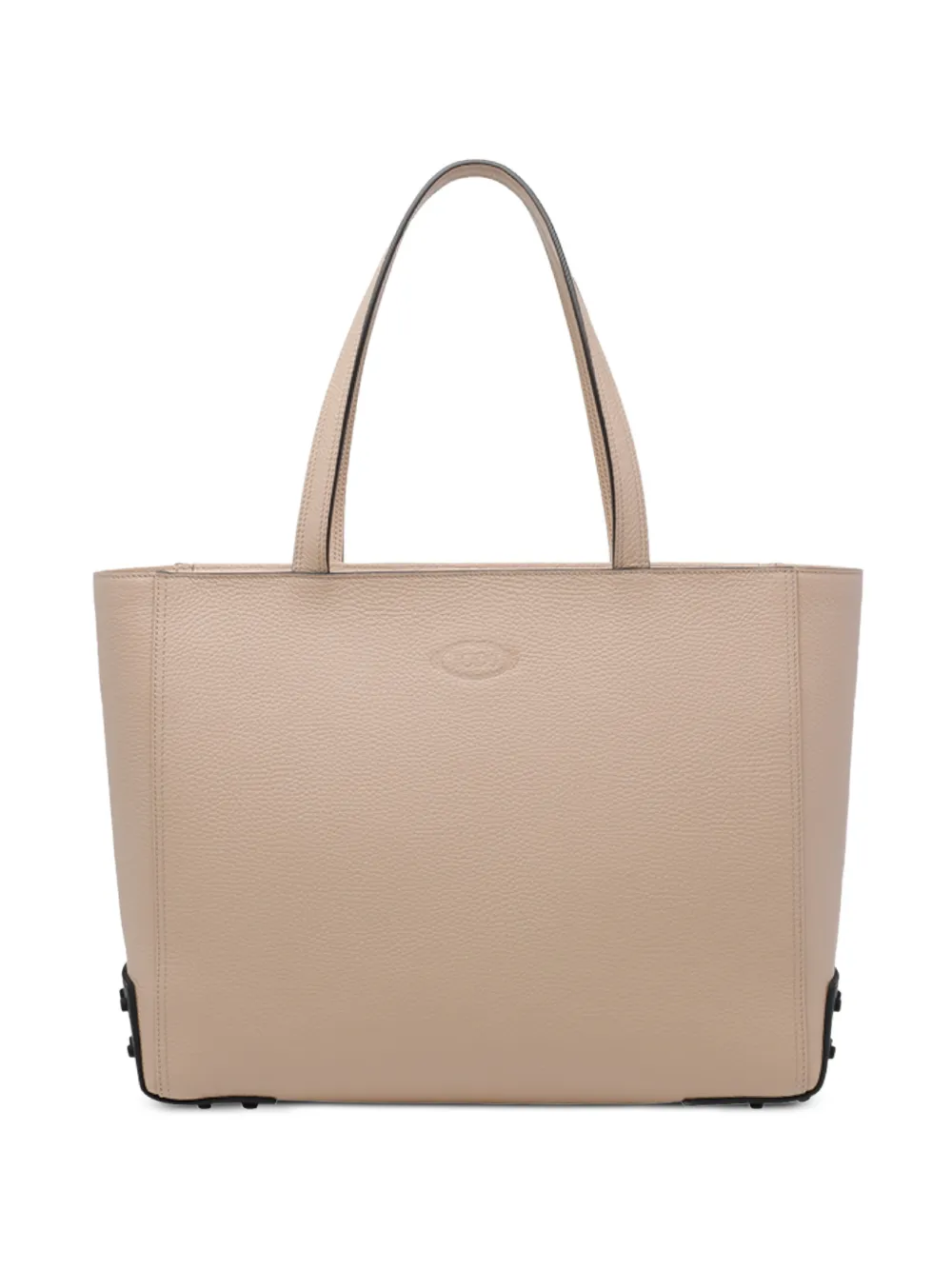 Tod's gommino zipped leather shoulder bag - Toni neutri