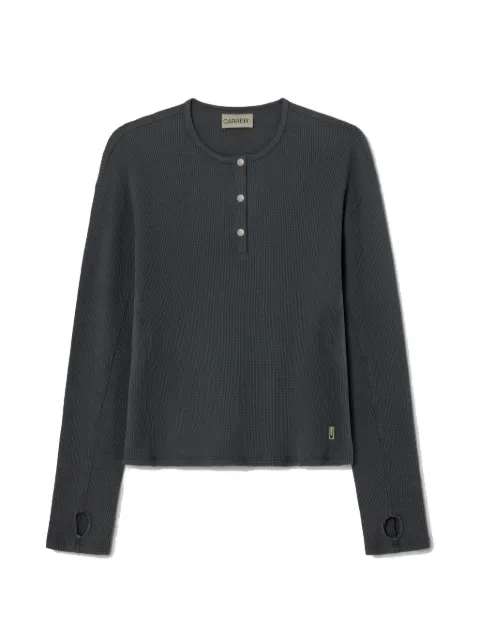 Carrer camiseta Lis con cuello henley