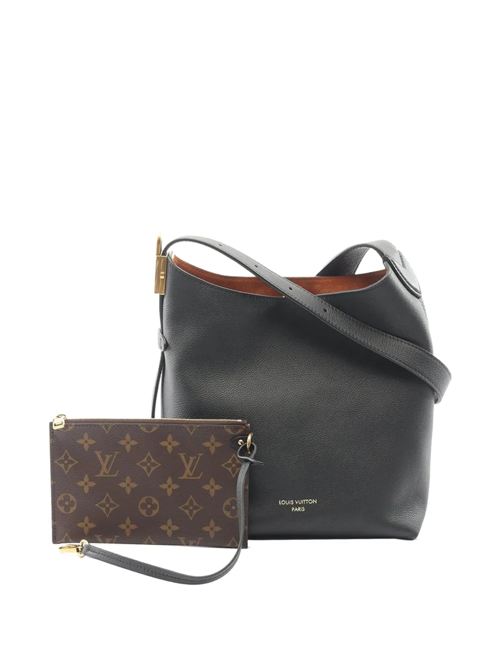 Louis Vuitton Pre-Owned 2021-2025 Smooth Calfskin Low Key Hobo PM shoulder bag - Nero