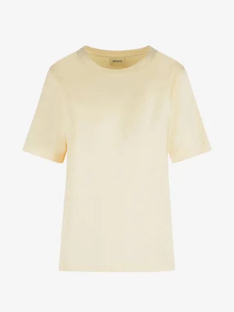 KHAITE Allen T-Shirt aus Seide