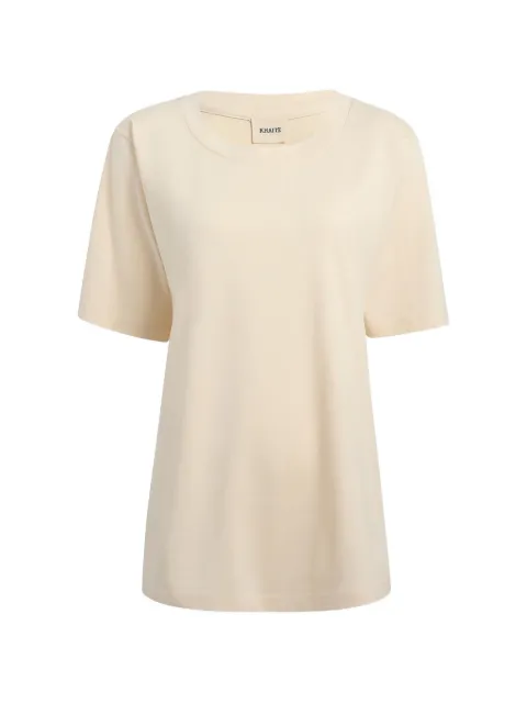 KHAITE Allen T-Shirt aus Seide