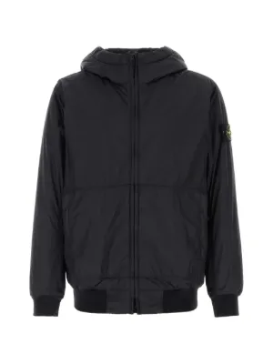 Stone Island ボンバージャケット | ブラック | FARFETCH JP