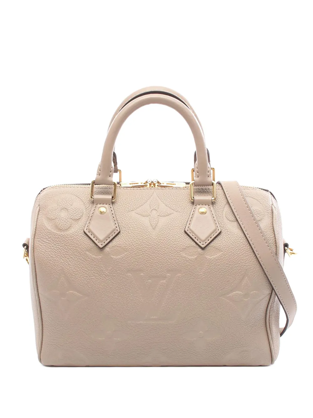 Louis Vuitton Pre-Owned 2021-2025 Monogram Empreinte Speedy Bandouliere 25 handbag - Marrone