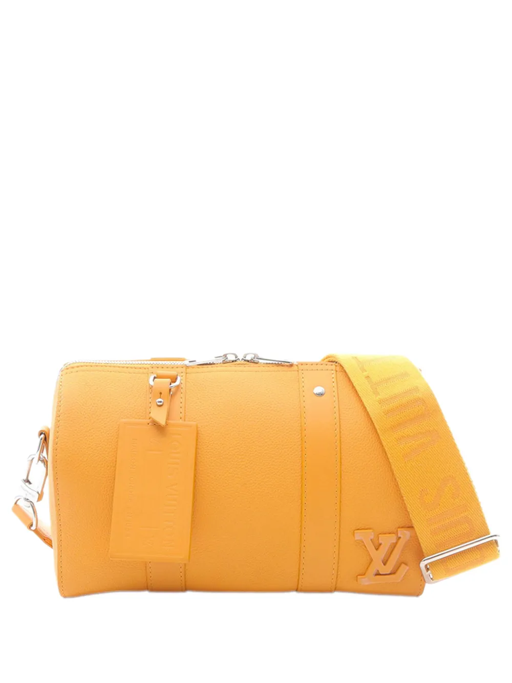 Louis Vuitton Pre-Owned 2021-2025 Aerogram Keepall City crossbody bag - Giallo