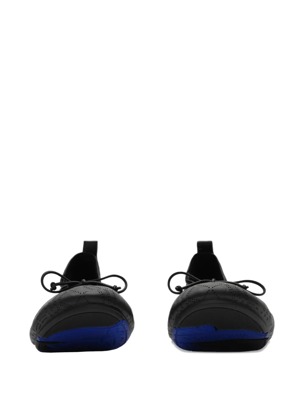 Burberry Ballerina's met geperforeerde details Zwart