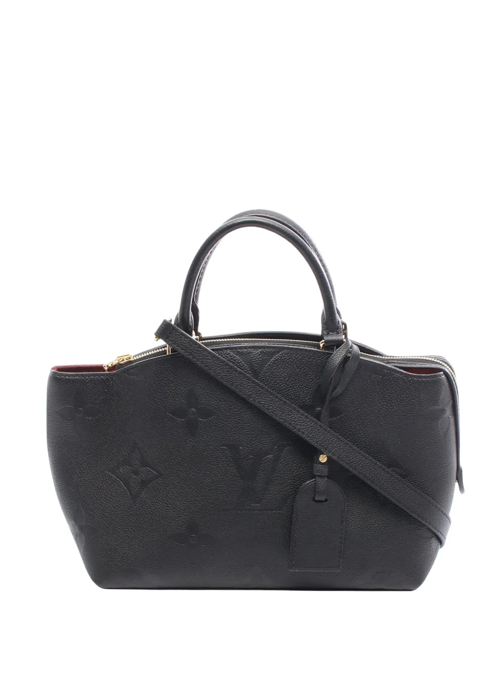 Louis Vuitton Pre-Owned 2021-2025 Monogram Empreinte Giant Grand Palais satchel - Nero