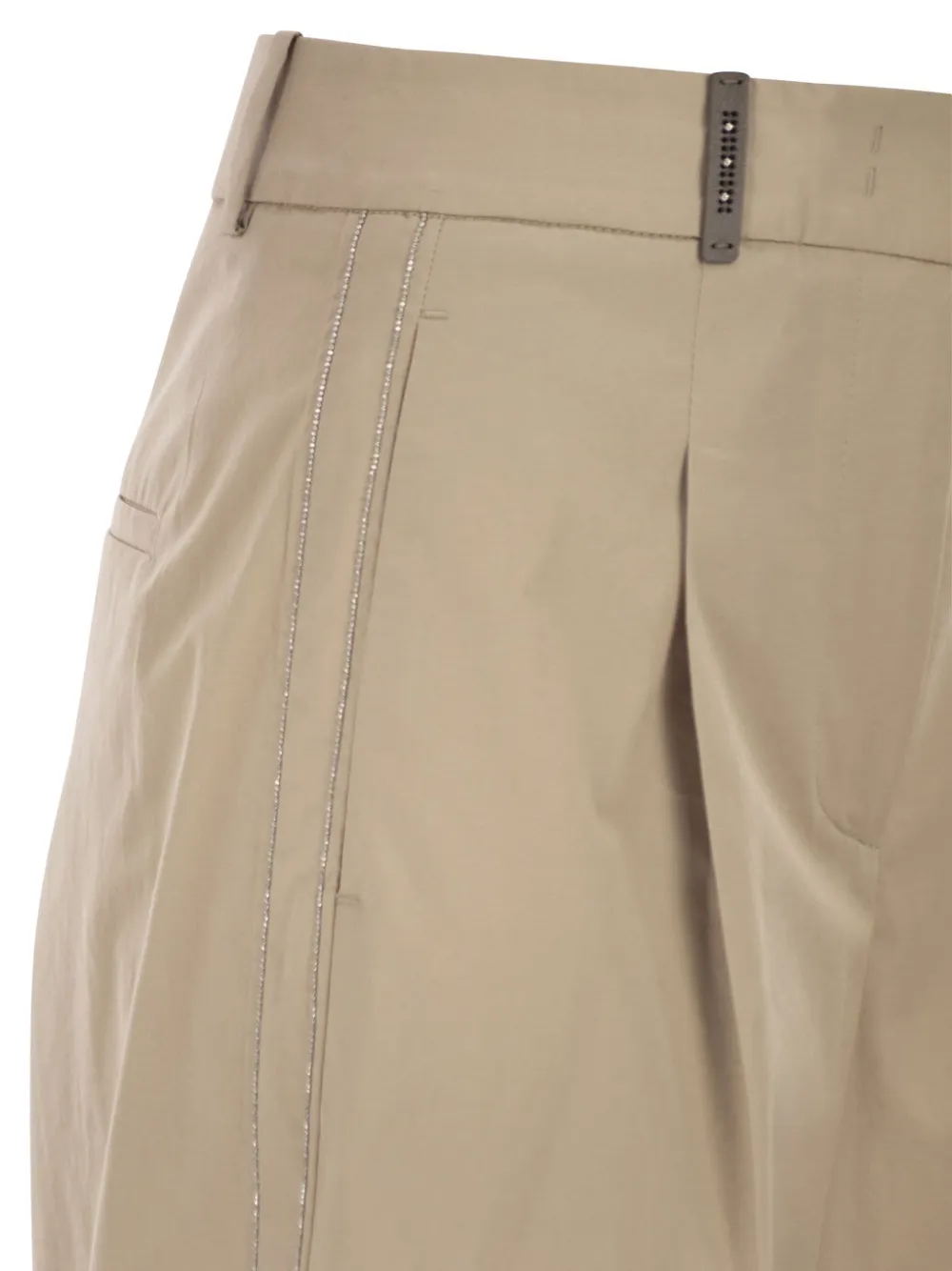 Peserico Geplooide pantalon Beige